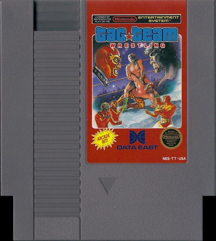Loose NES Cart - Tag Team Wrestling (5 Screw)
