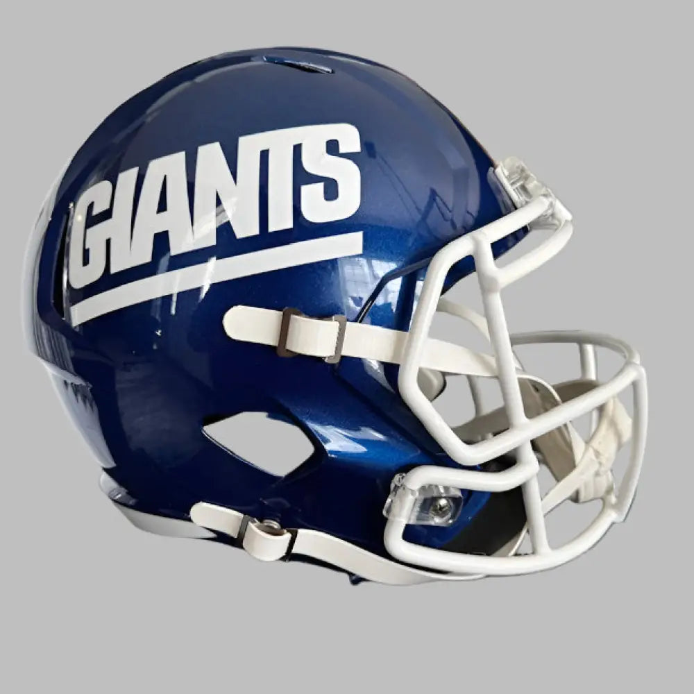 New York Giants Full Size Speed Replica Football Helmet Color Rush - NFL