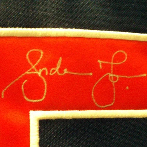 Andruw Jones Autographed Atlanta Braves (Blue #25) Custom Jersey - JSA