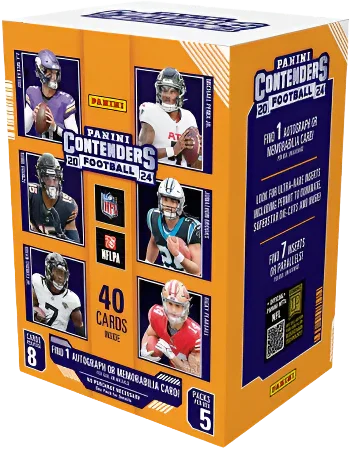 Panini Contenders Football Trading Card - Blaster Box