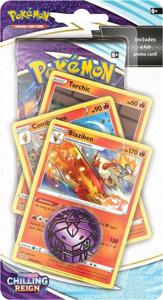 Pokémon TCG: Sword & Shield—Chilling Reign Premium Checklane Blister