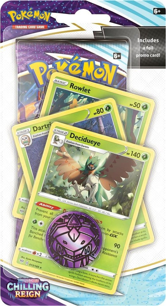 Pokémon TCG: Sword & Shield—Chilling Reign Premium Checklane Blister