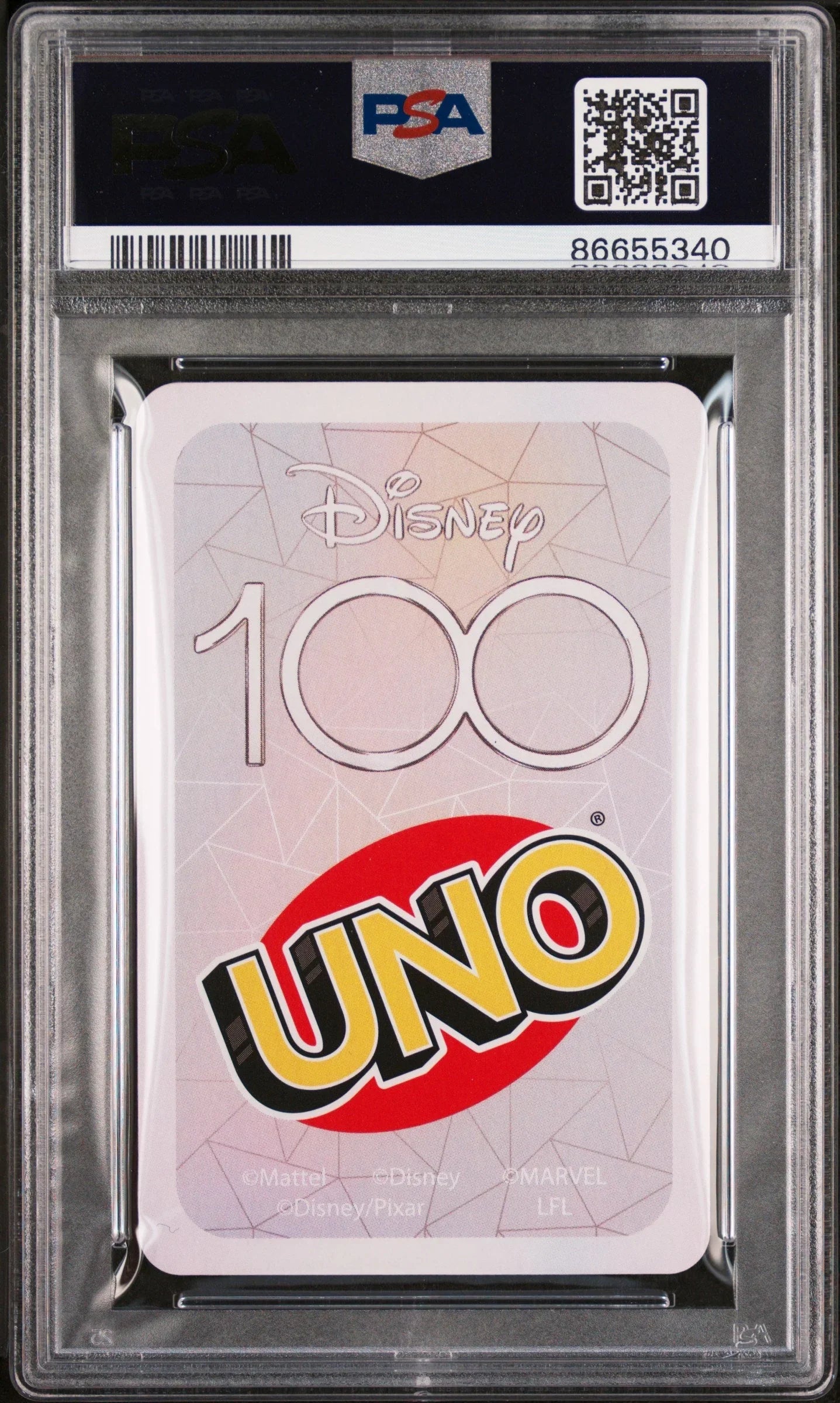 2023 UNO DISNEY 100 MINNIE MOUSE BLUE 5 PSA 9