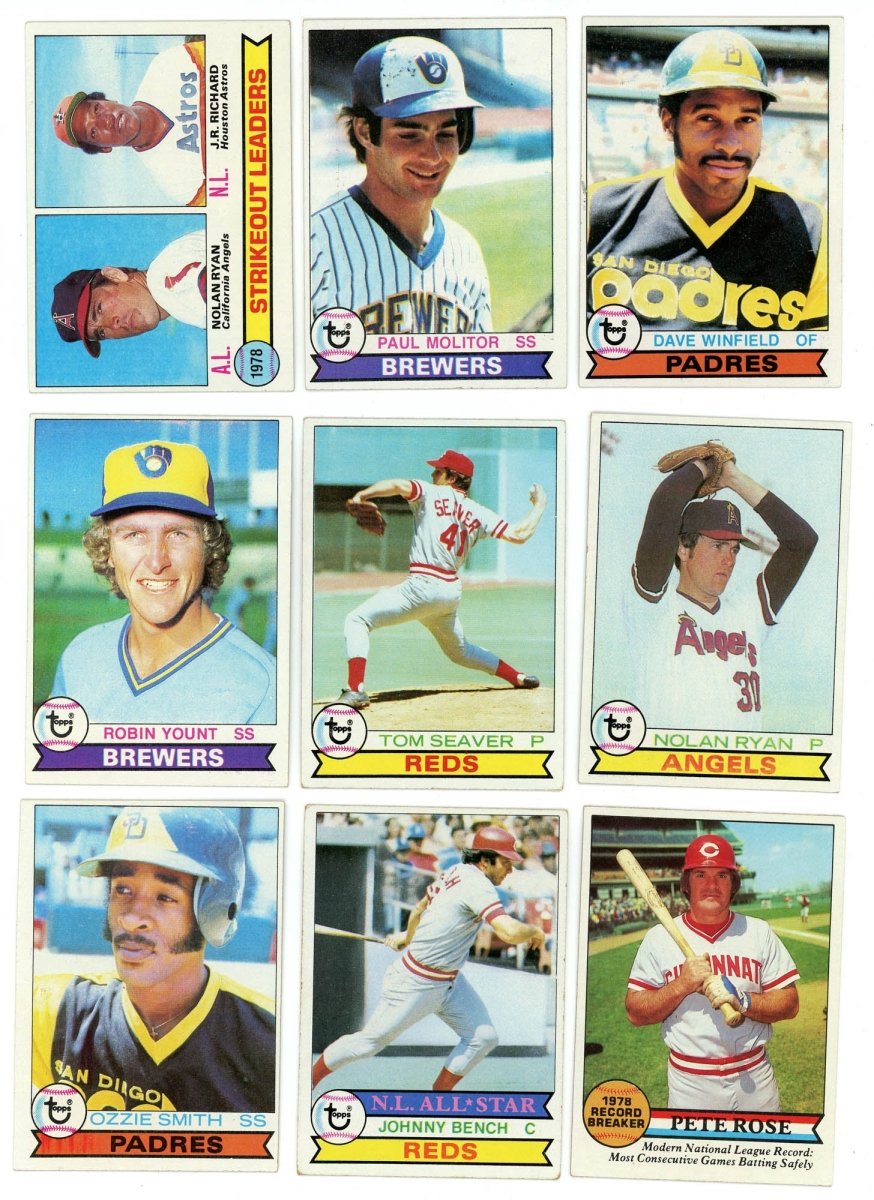 1979 TOPPS BASEBALL COMPLETE SET BREAK - 24 CARDS PER BOX! INCLUDES 2 HOFers!