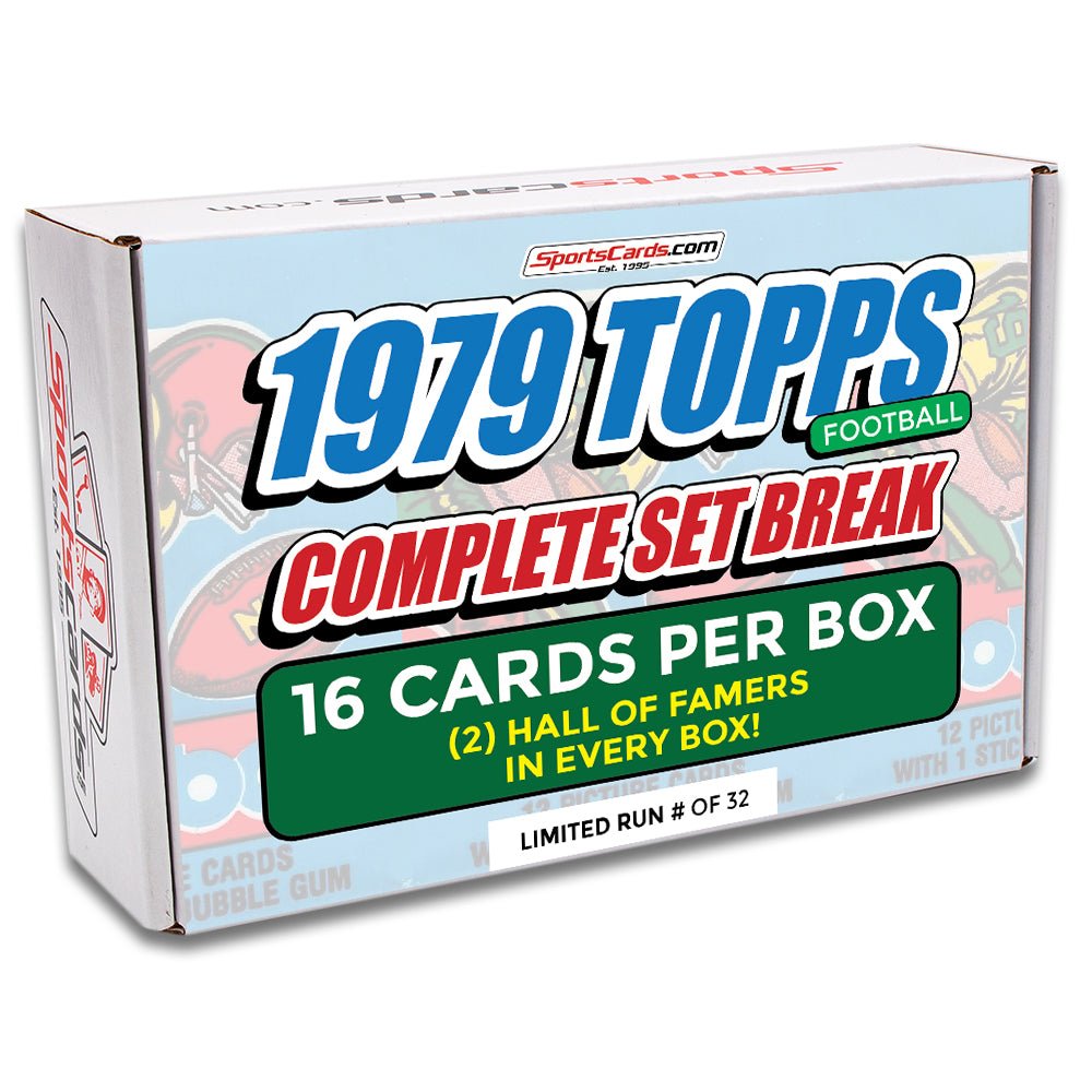 1979 TOPPS FOOTBALL COMPLETE SET BREAK - 16 CARDS PER BOX! 2 HOFERS PER BOX!