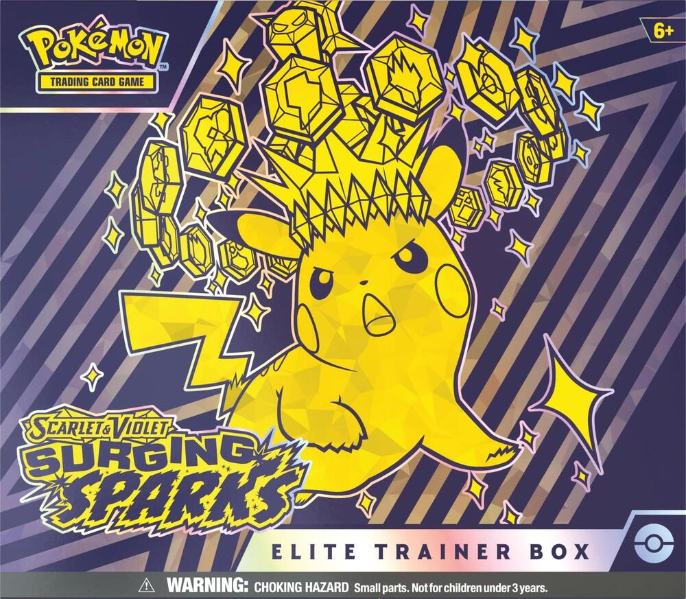 Pokemon Surging Sparks Elite Trainer Box - SV08: Surging Sparks (SV08)