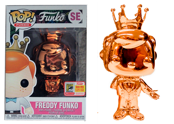 Freddy Funko (Copper Chrome) SE - 2018 SDCC Exclusive/1000 Made
