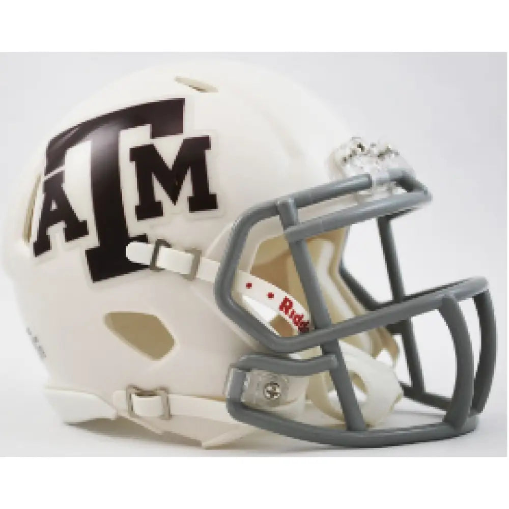 Texas A&M Aggies NCAA Mini Speed Football Helmet White