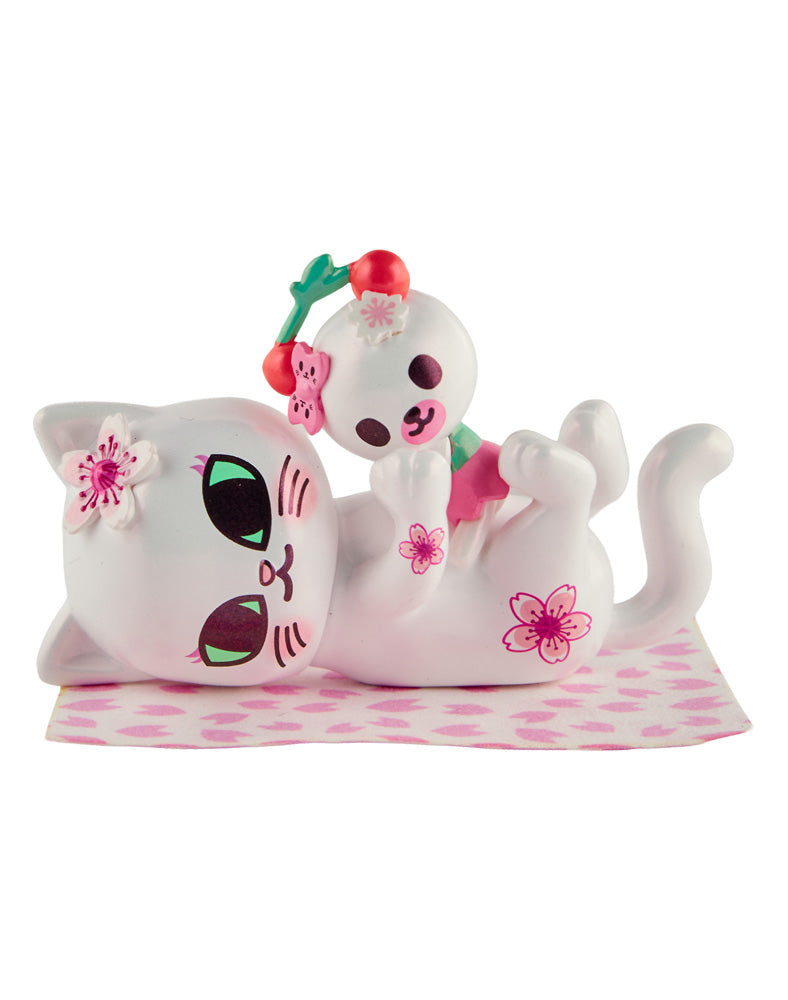 tokidoki Cherry Blossom Cats Blind Box – Kawaii Cat Collectible Figure