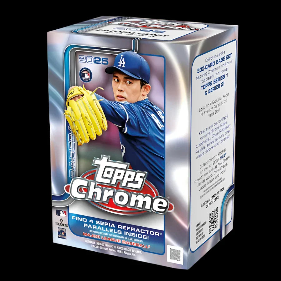 2025 Topps Chrome Baseball - Value Box