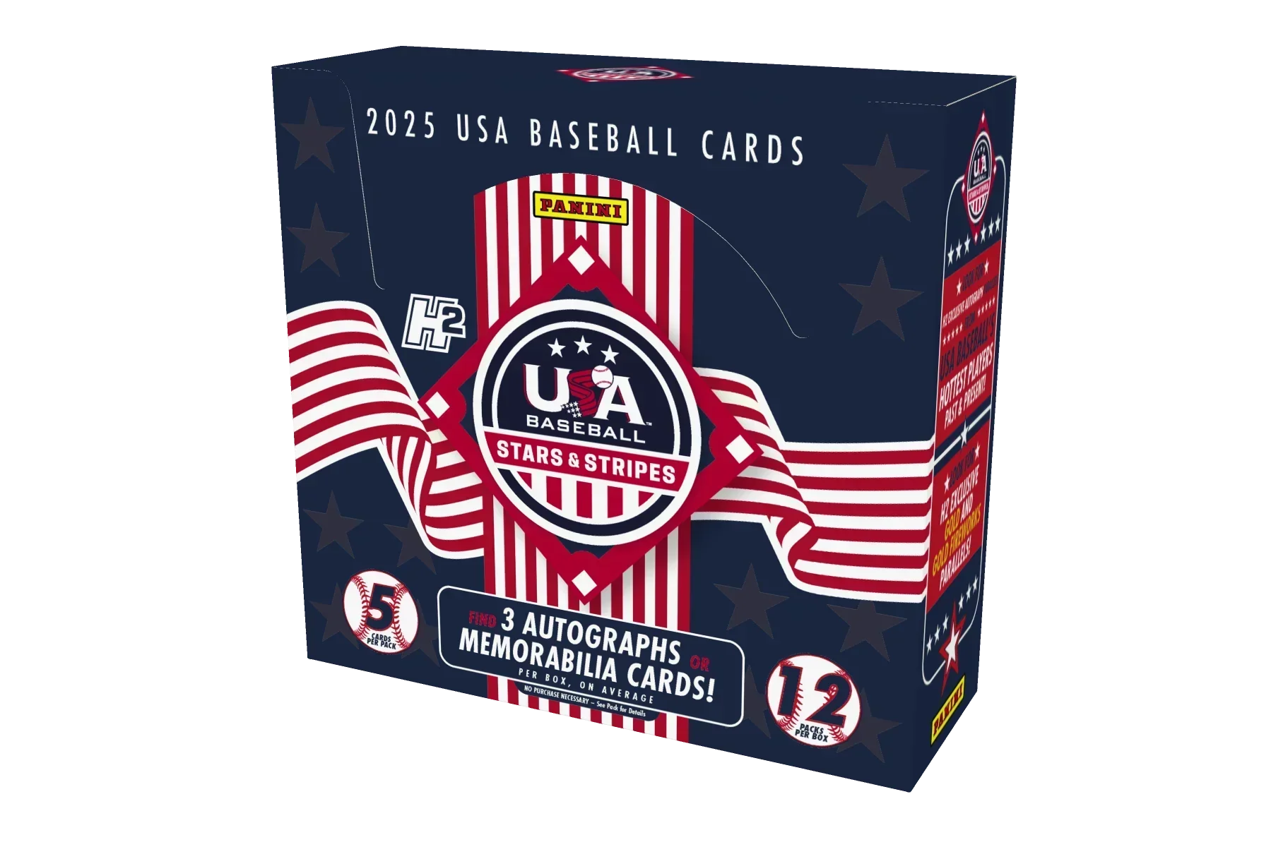 2025 Panini USA Stars & Stripes Baseball - H2 Box