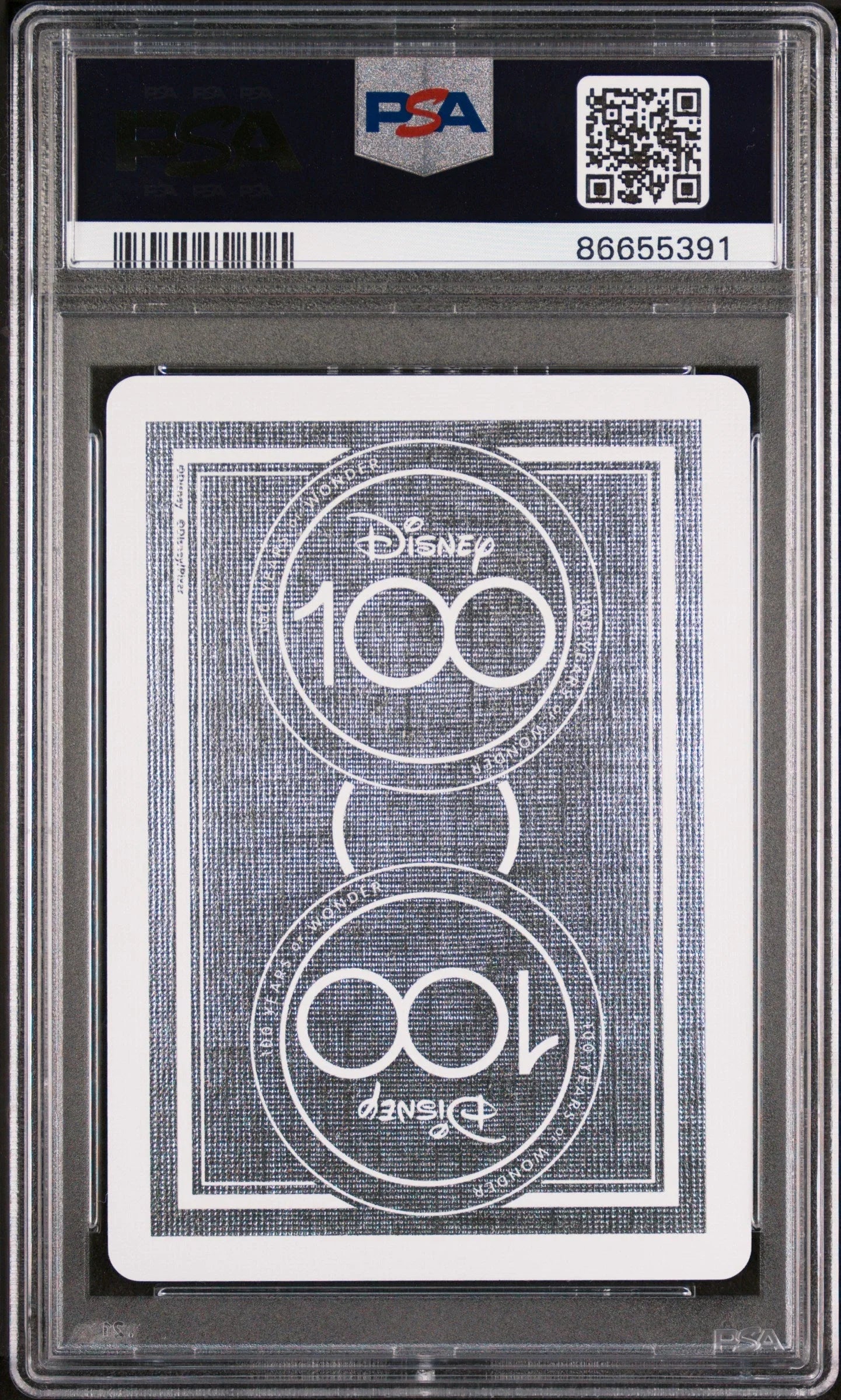 2023 DISNEY 100 PLAYING CARDS NEMO ACE OF HEARTS PSA 10